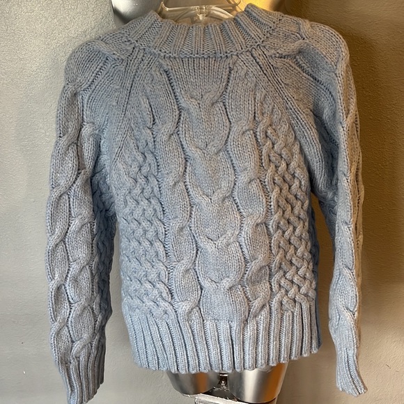 WEEKEND STORIES Ansel Cable Pullover chunky sweater - Picture 6 of 12